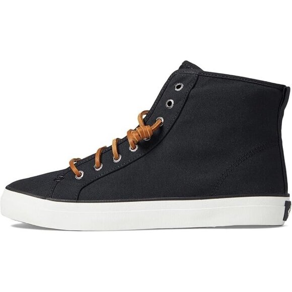 NEW Sperry Womens Crest High-Top Sneaker (Black) – Size 7.5 - Picture 2 of 6